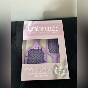 Unbrush Pastel Collection Hairbrush Set - Purple